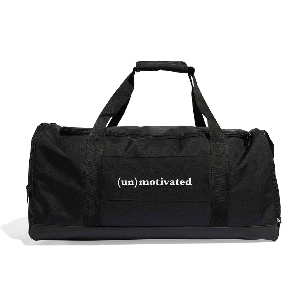 (un)motivated — gym bag