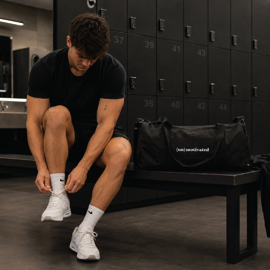 (un)motivated — gym bag