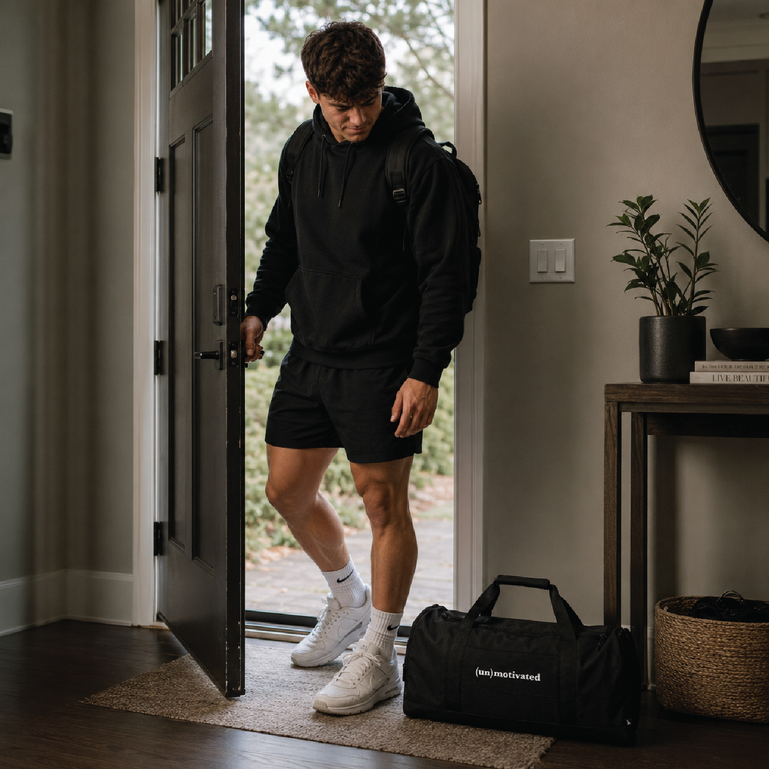 (un)motivated — gym bag