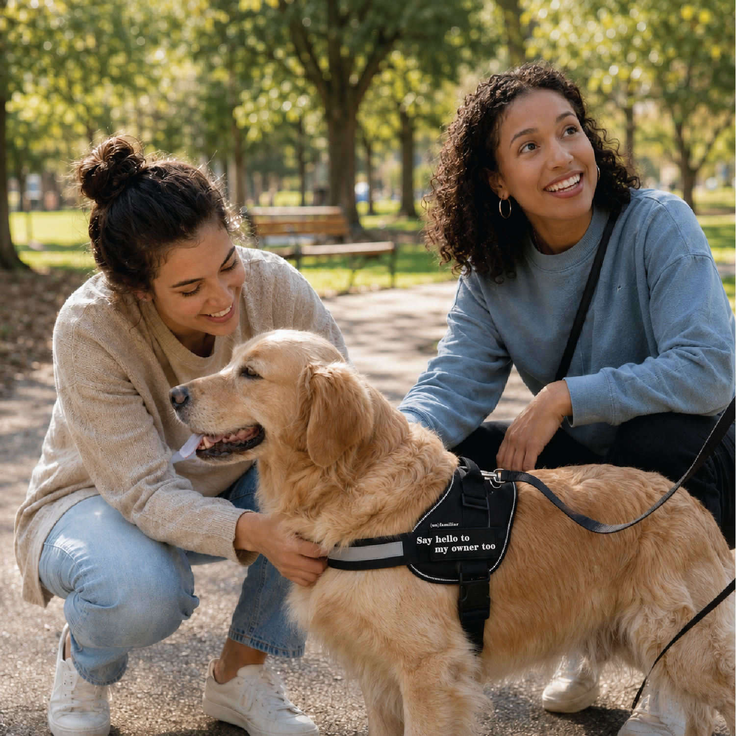 (un)familiar — dog harness