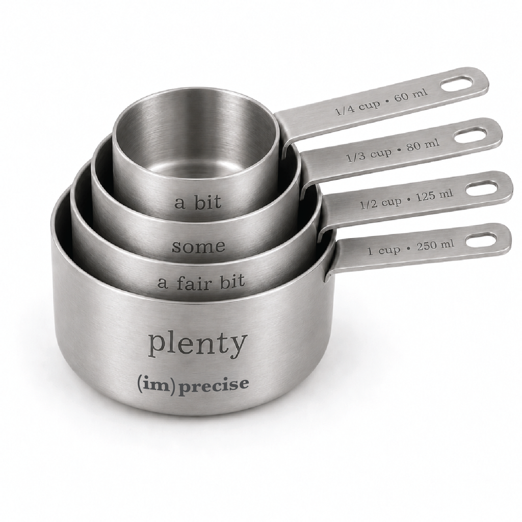 (im)precise — measuring cups