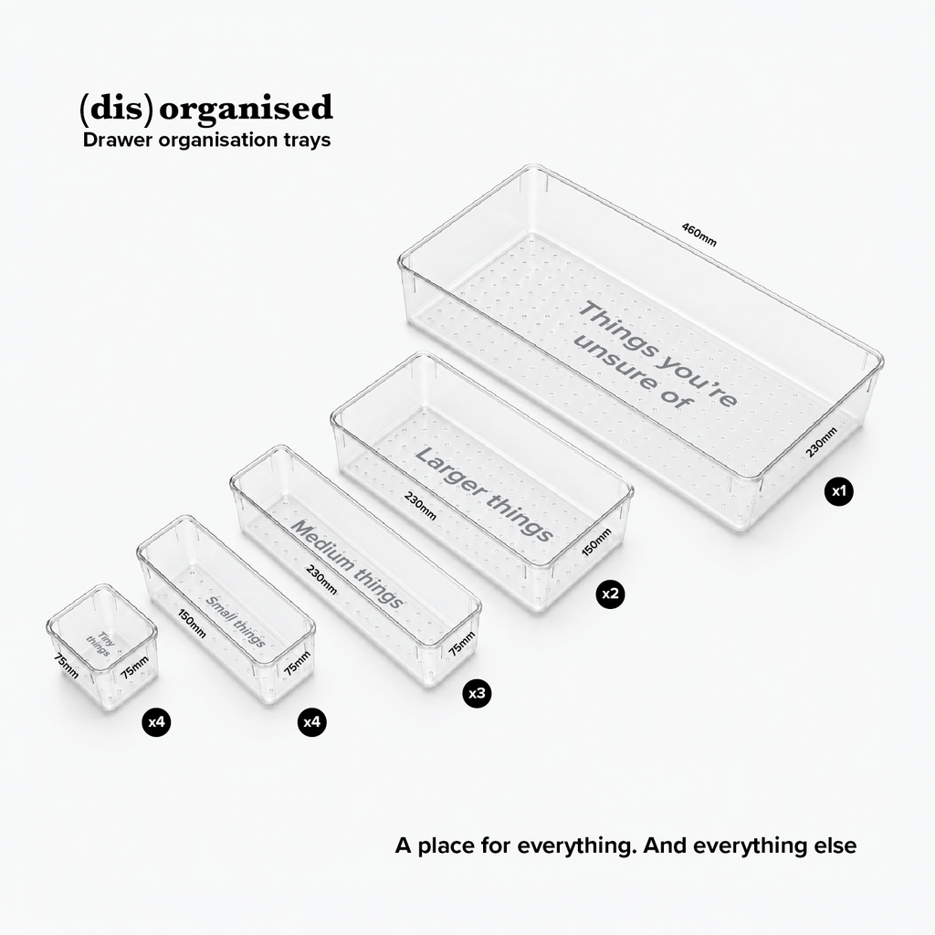 (dis)organised — drawer organisation