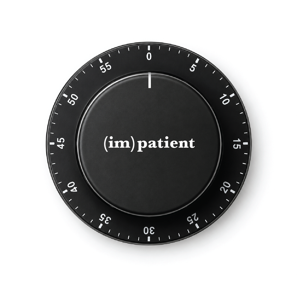 (im)patient — kitchen timer