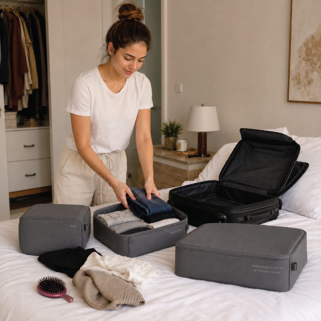 (dis)organised — packing cubes
