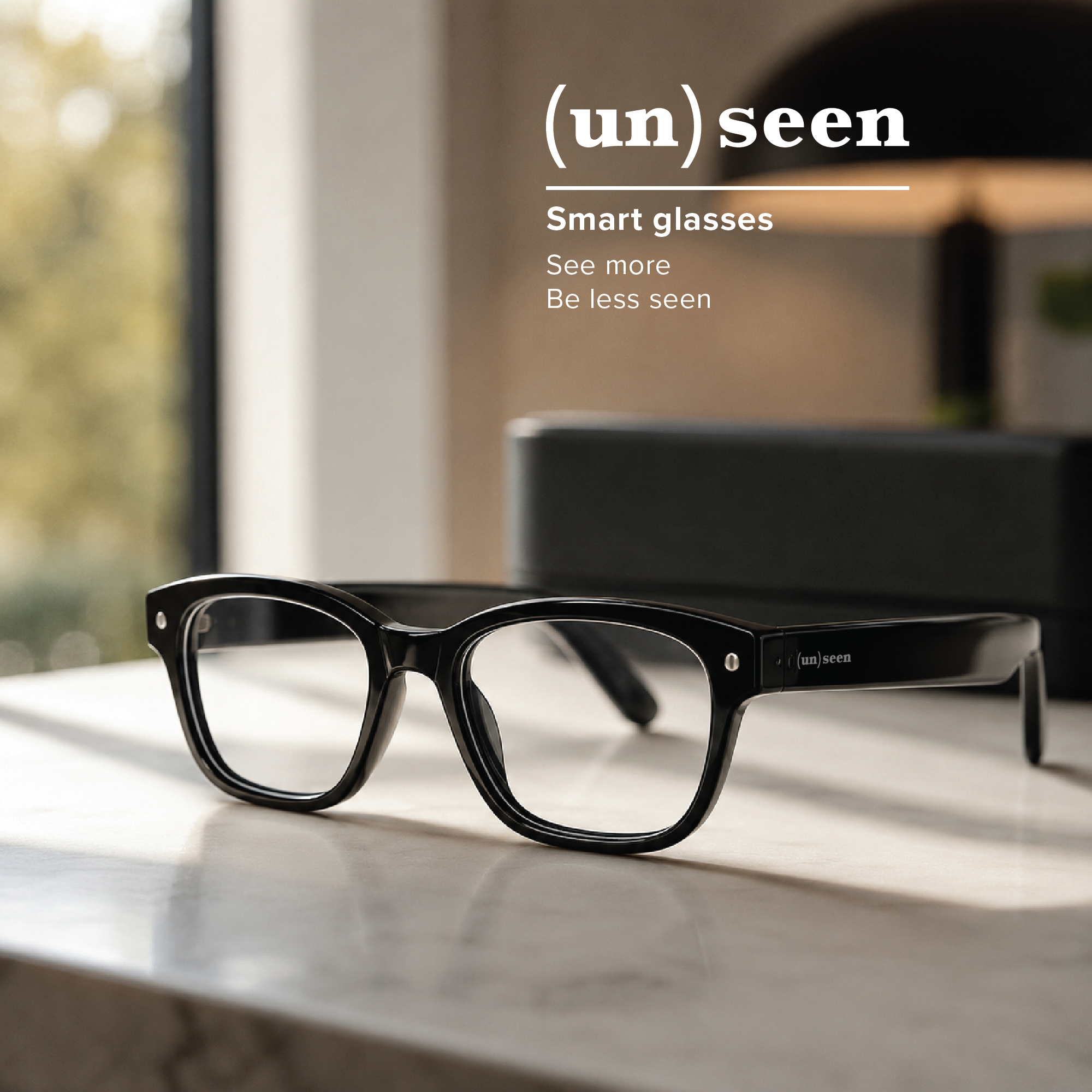 (un)seen — smart glasses